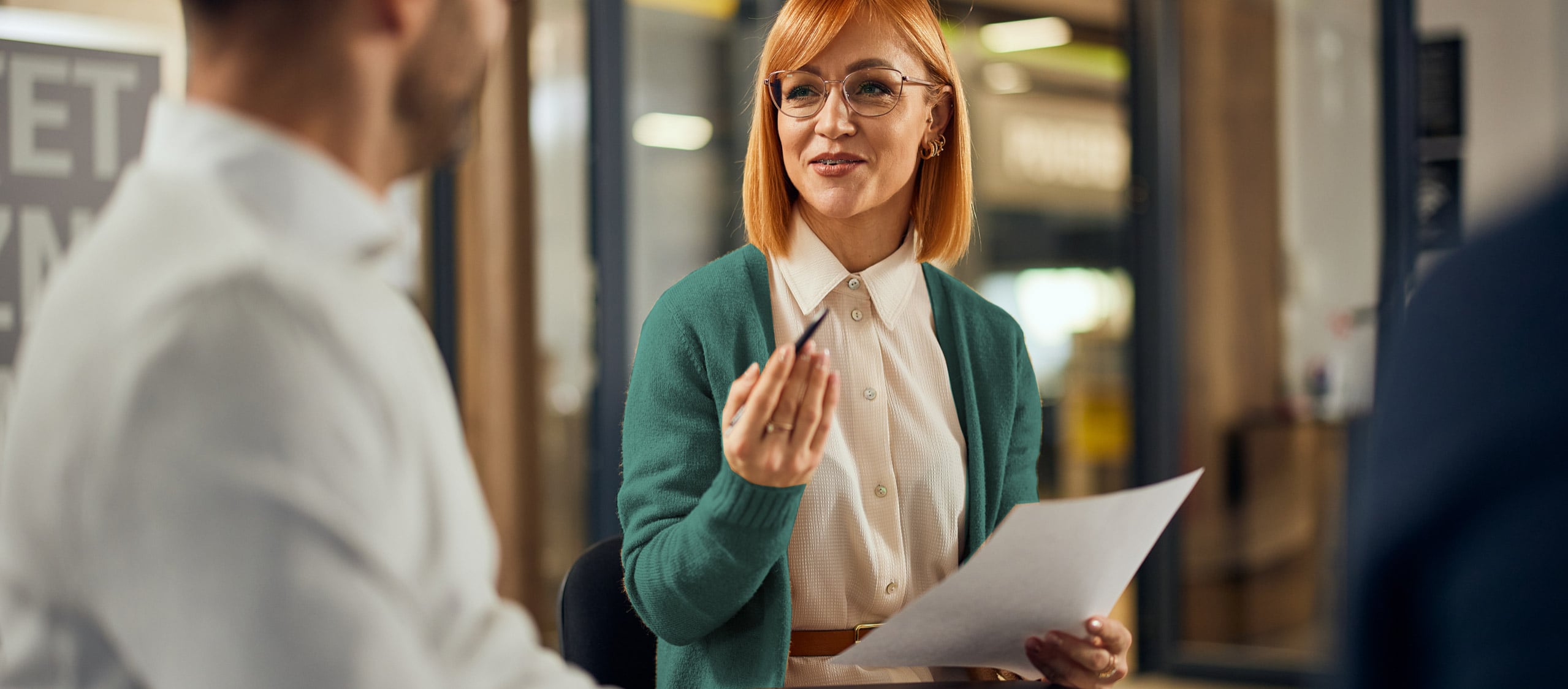 Professional reviewing a revamped resume and career strategy